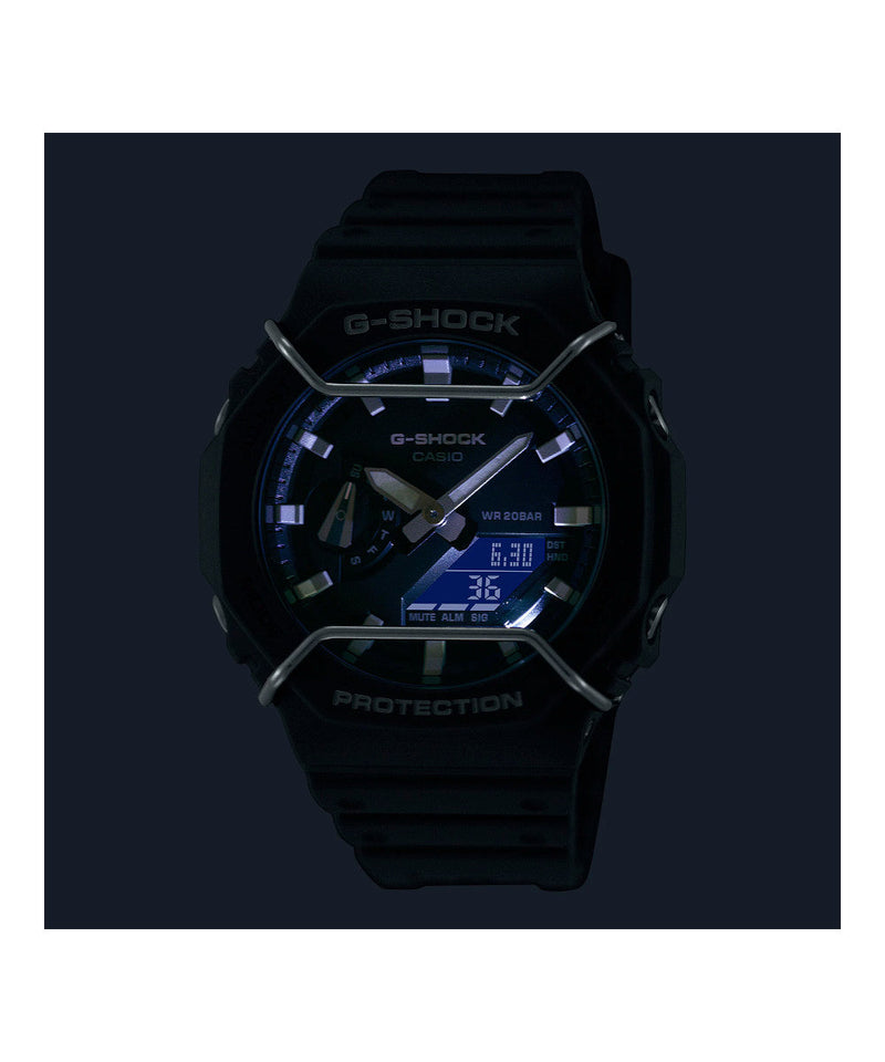 RELOJ ANÁLOGO DIGITAL PARA HOMBRE CASIO G-SHOCK GA-2100PT-2ADR - AZUL