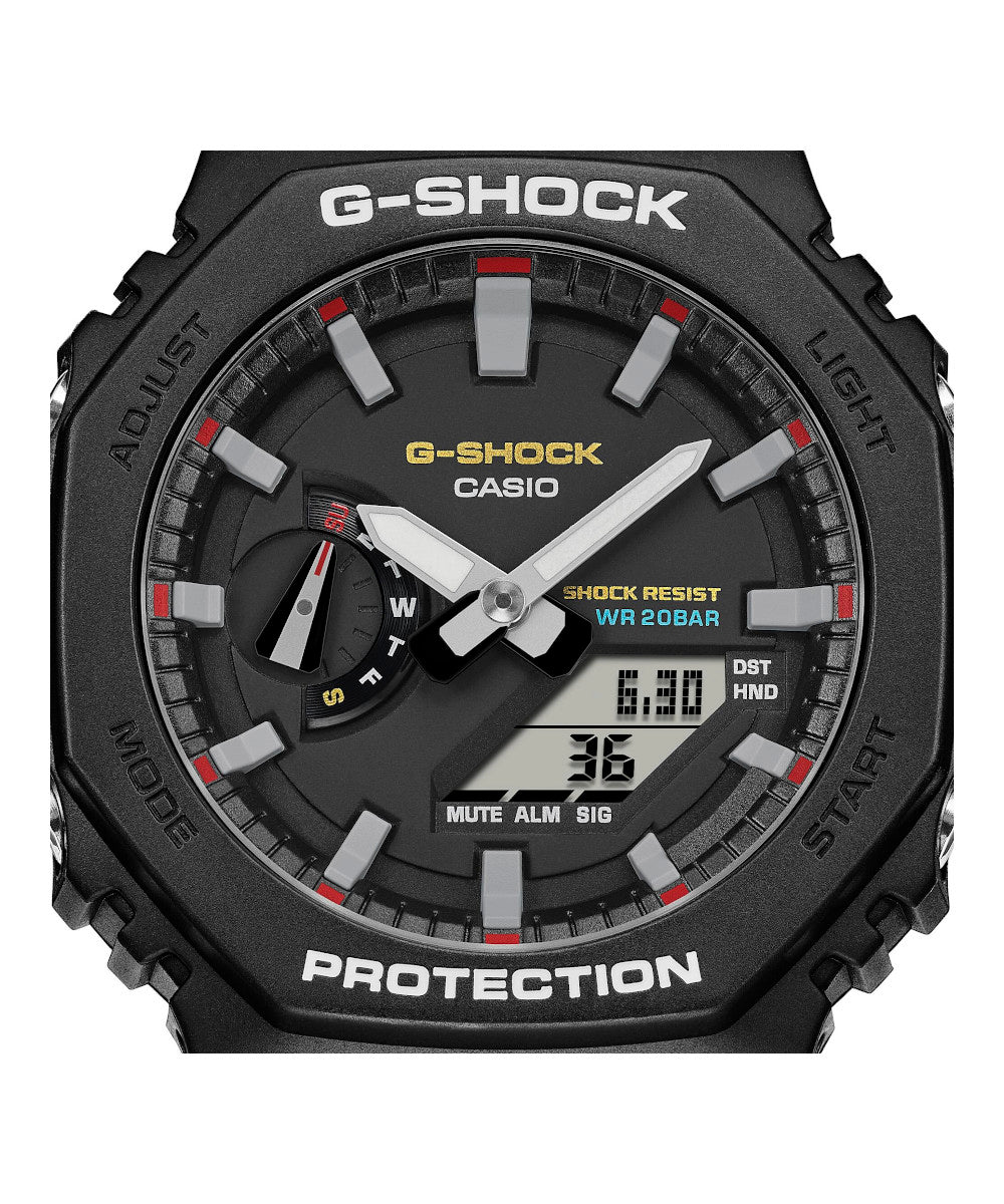 RELOJ CASIO G-SHOCK GA-2100RL-1ADR- NEGRO