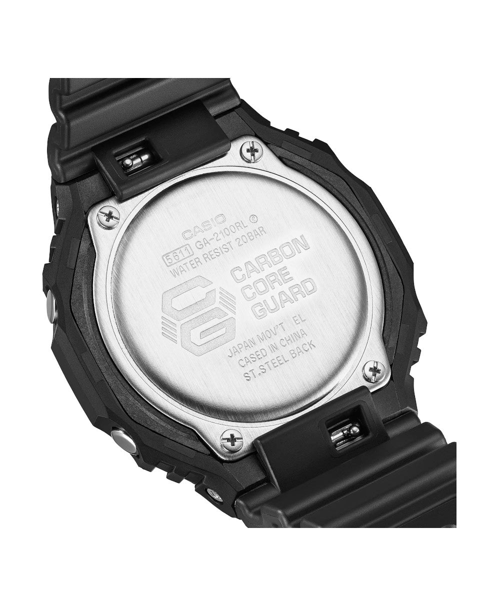 RELOJ CASIO G-SHOCK GA-2100RL-1ADR- NEGRO