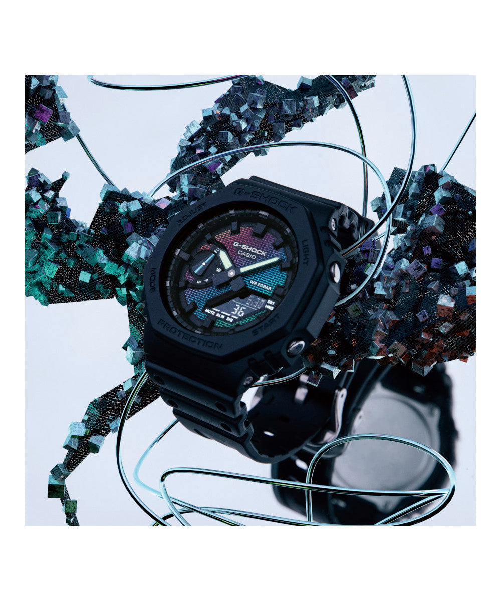 RELOJ CASIO G-SHOCK GA-2100RW-1ADR- NEGRO