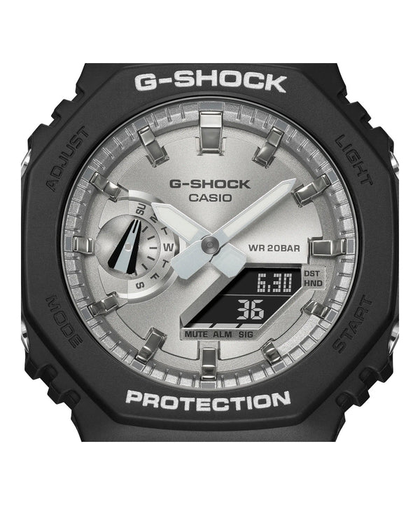 RELOJ ANÁLOGO DIGITAL PARA HOMBRE CASIO G-SHOCK GA-2100SB-1ADR - NEGRO