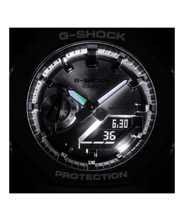 RELOJ ANÁLOGO DIGITAL PARA HOMBRE CASIO G-SHOCK GA-2100SB-1ADR - NEGRO