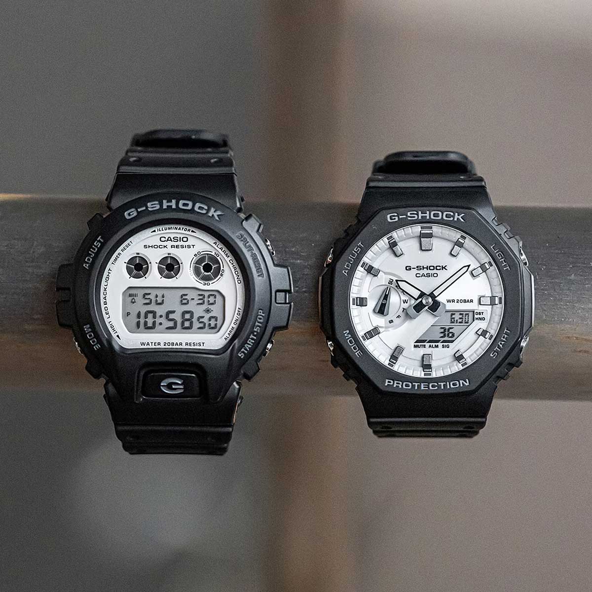 RELOJ ANÁLOGO DIGITAL PARA HOMBRE CASIO G-SHOCK GA-2100WD-1ADR - NEGRO