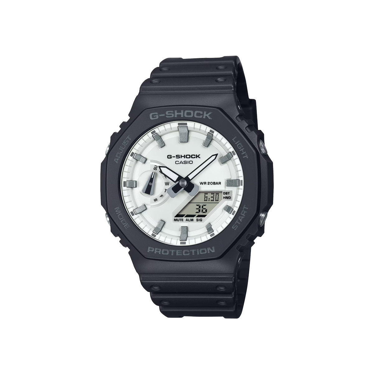 RELOJ ANÁLOGO DIGITAL PARA HOMBRE CASIO G-SHOCK GA-2100WD-1ADR - NEGRO