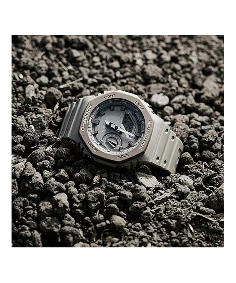 RELOJ ANÁLOGO DIGITAL PARA HOMBRE CASIO G-SHOCK GA-2110ET-8ADR - GRIS