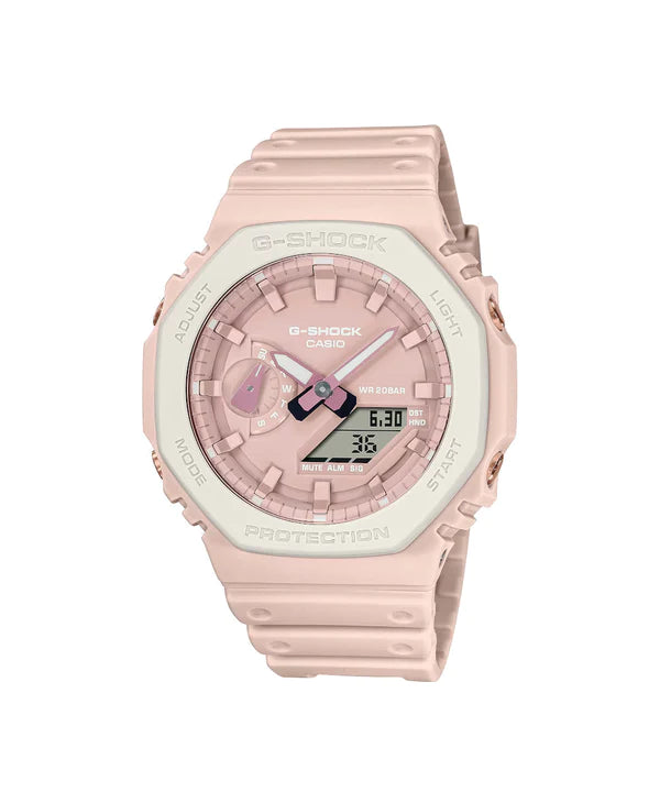 RELOJ ANÁLOGO DIGITAL PARA HOMBRE CASIO G-SHOCK GA-2110SL-4A7DR - ROJO