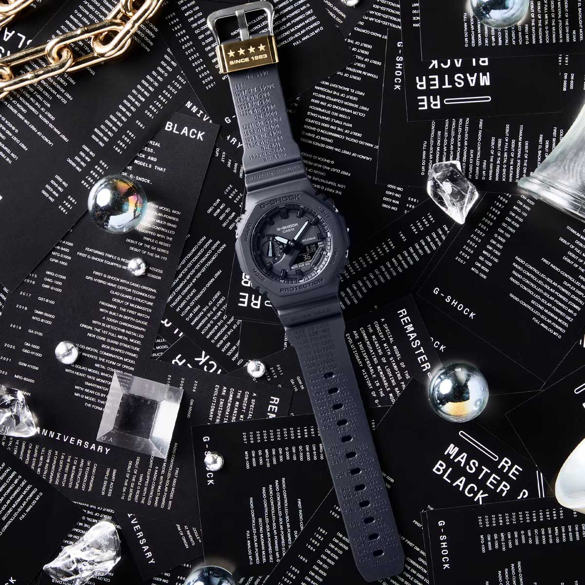 RELOJ ANÁLOGO DIGITAL PARA HOMBRE CASIO G-SHOCK GA-2140RE-1ADR - NEGRO