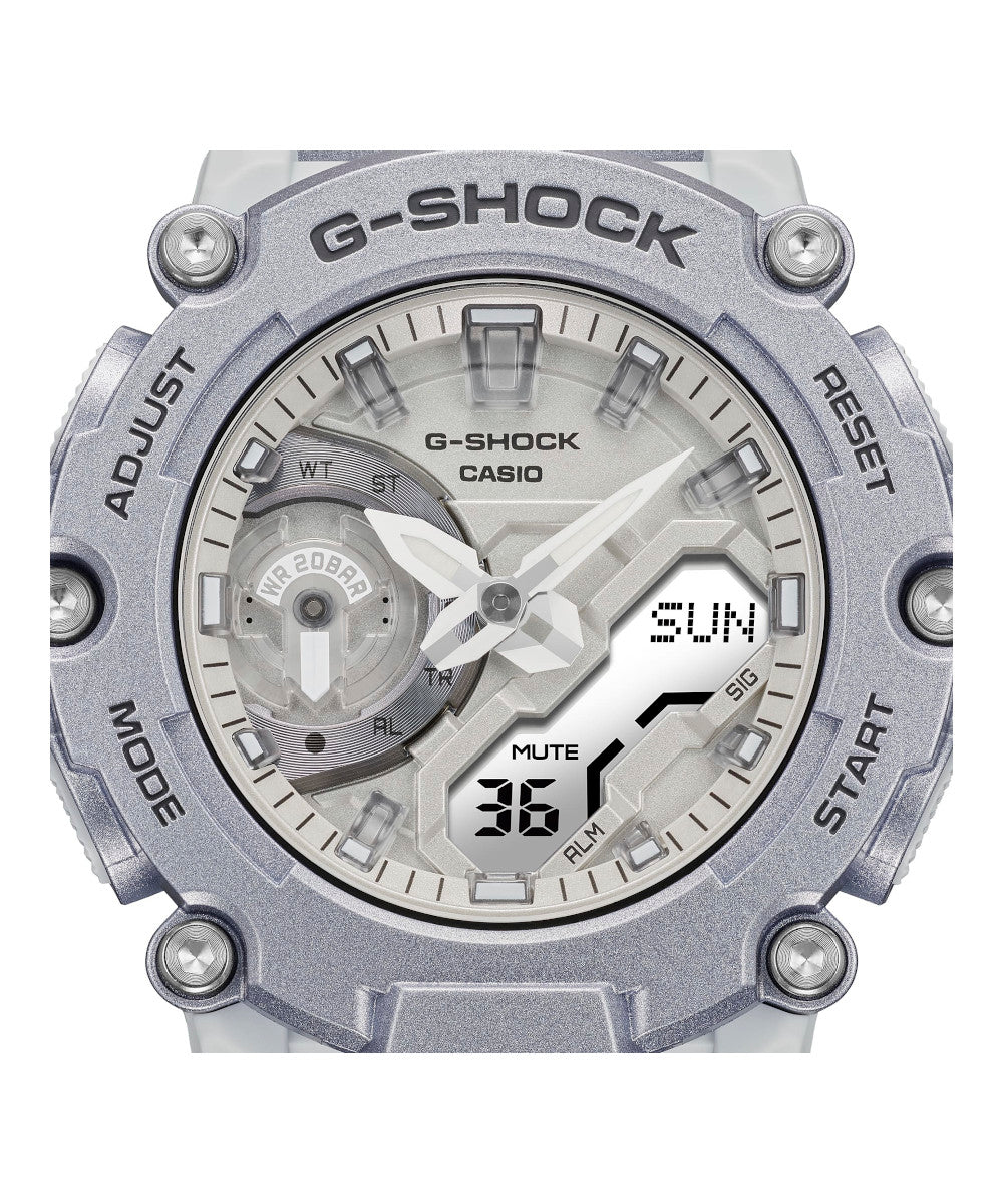 RELOJ ANÁLOGO DIGITAL PARA HOMBRE CASIO G-SHOCK GA-2200FF-8ADR - GRIS