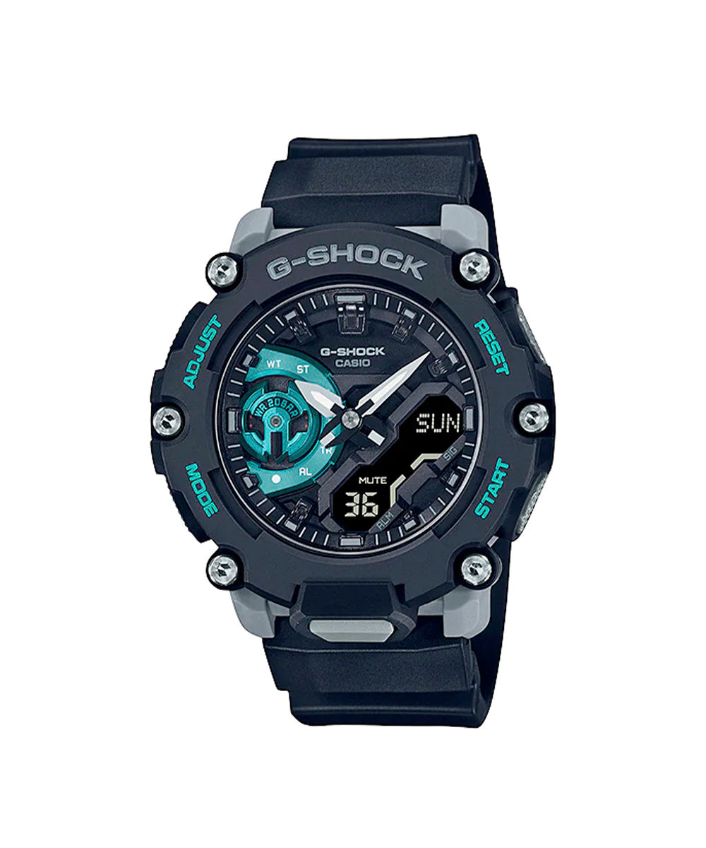 RELOJ ANÁLOGO DIGITAL PARA HOMBRE CASIO G-SHOCK GA-2200M-1ADR - NEGRO