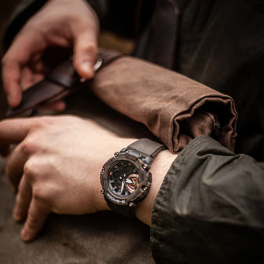 RELOJ ANÁLOGO DIGITAL PARA HOMBRE CASIO G-SHOCK GA-2200MFR-5ADR - MARRÓN