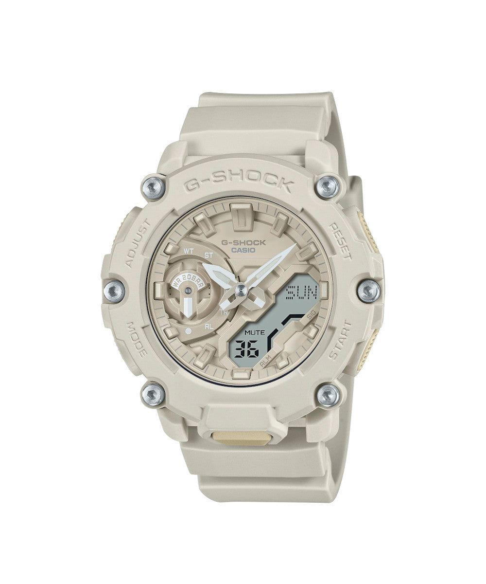 RELOJ CASIO G-SHOCK GA-2200NC-7ADR- BLANCO