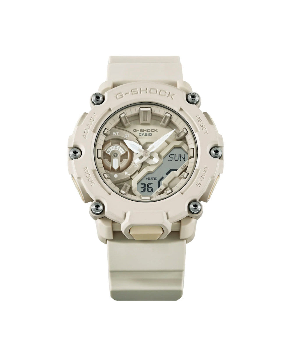 RELOJ CASIO G-SHOCK GA-2200NC-7ADR- BLANCO