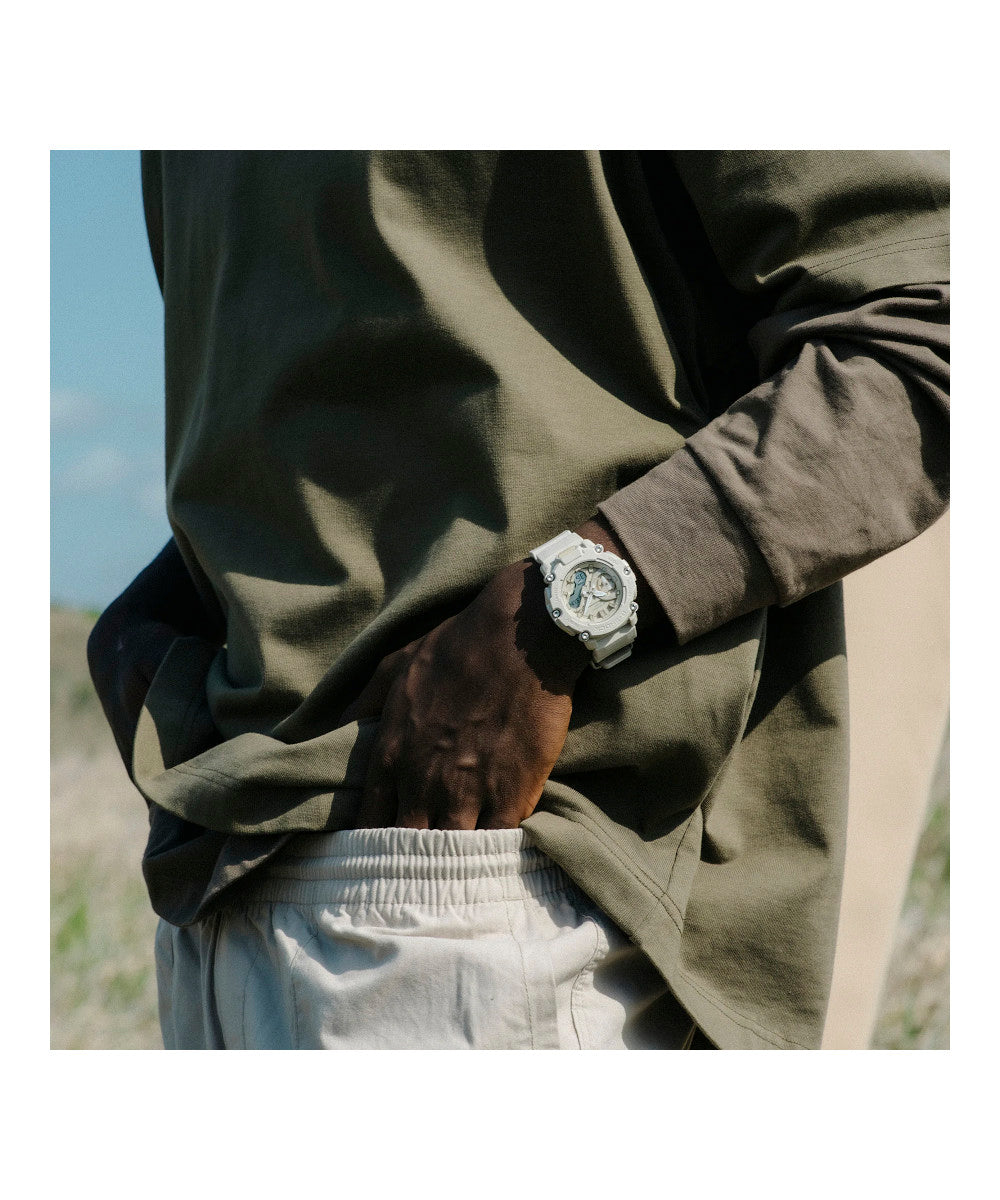 RELOJ CASIO G-SHOCK GA-2200NC-7ADR- BLANCO