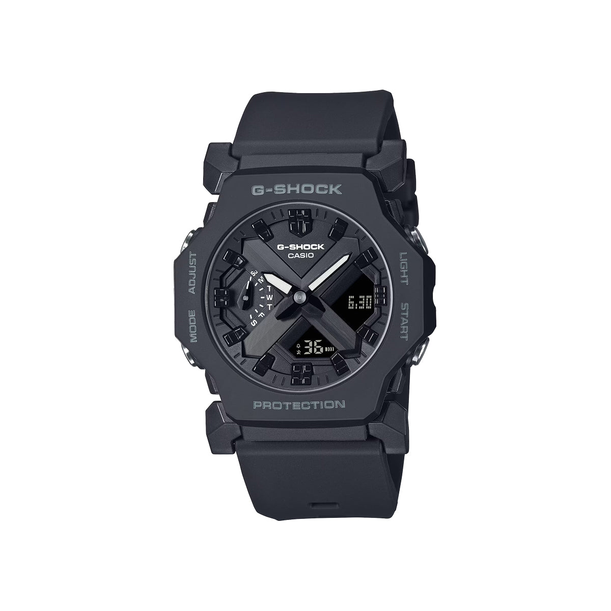 RELOJ ANÁLOGO DIGITAL PARA HOMBRE CASIO G-SHOCK GA-2300-1ADR - NEGRO
