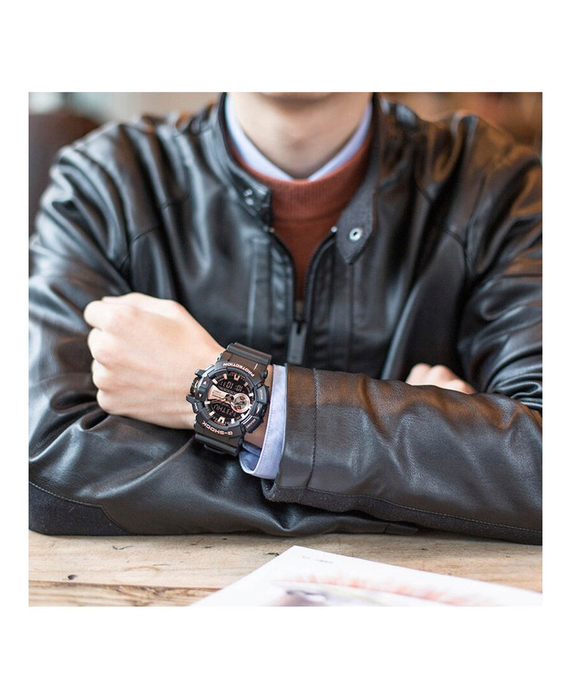 RELOJ ANÁLOGO DIGITAL PARA HOMBRE CASIO G-SHOCK GA-400GB-1A4DR - NEGRO