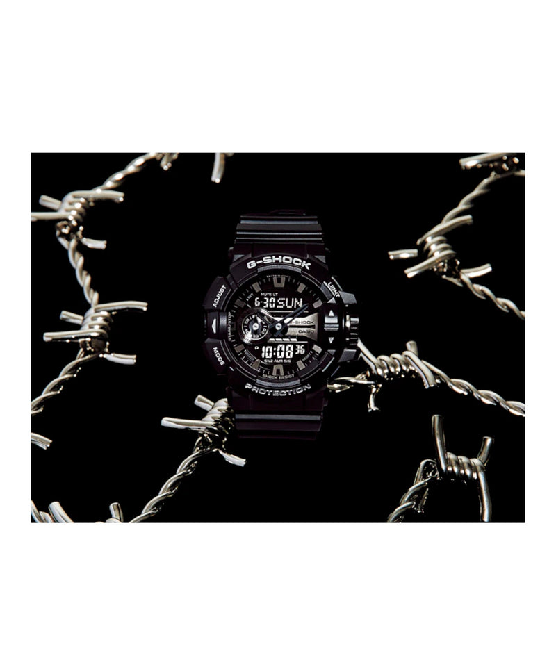RELOJ ANÁLOGO DIGITAL PARA HOMBRE CASIO G-SHOCK GA-400GB-1ADR - NEGRO