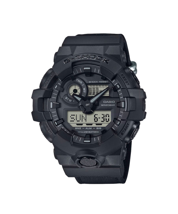 RELOJ ANÁLOGO DIGITAL PARA HOMBRE CASIO G-SHOCK GA-700BCE-1ADR - NEGRO