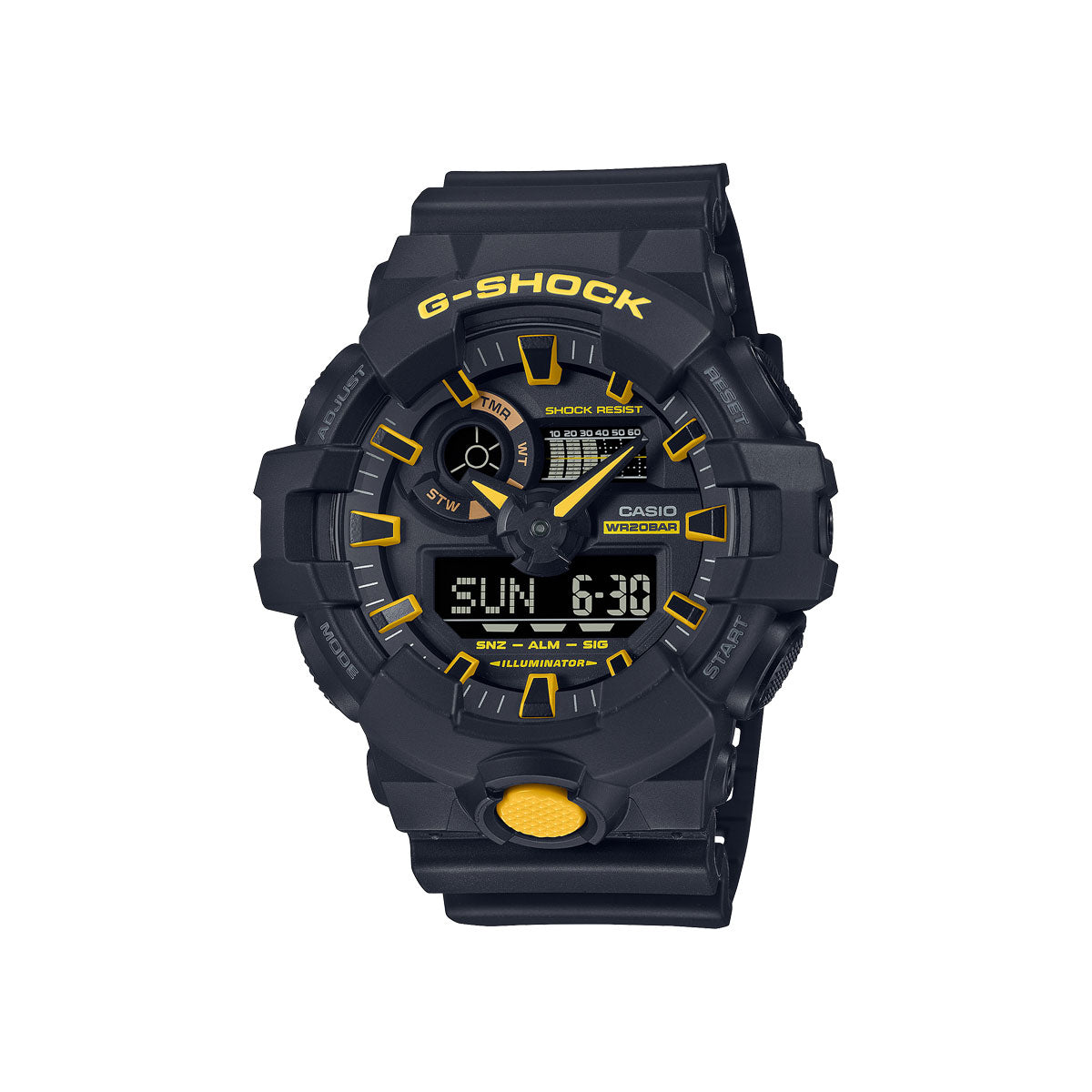 RELOJ ANÁLOGO DIGITAL PARA HOMBRE CASIO G-SHOCK GA-700CY-1ADR - NEGRO