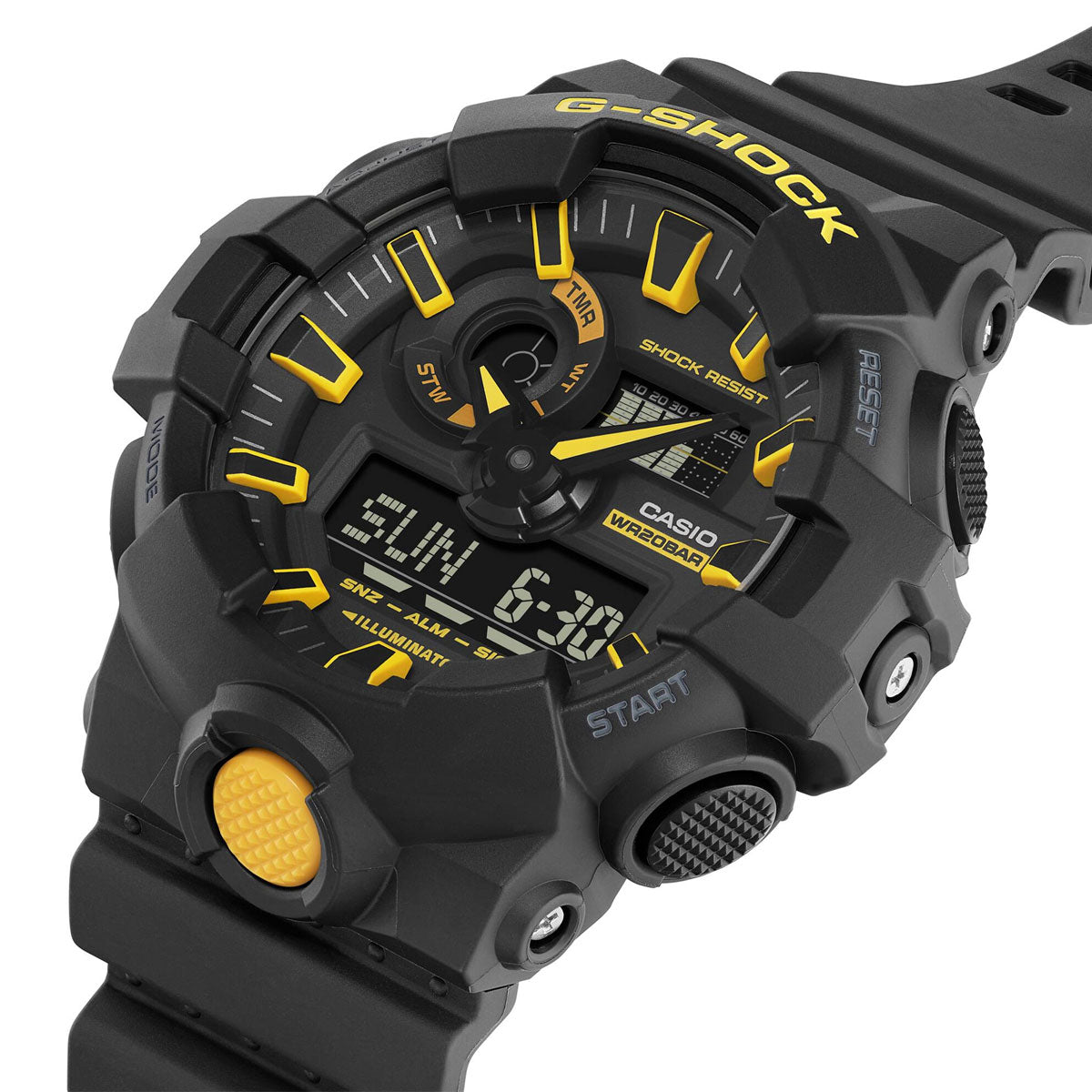 RELOJ ANÁLOGO DIGITAL PARA HOMBRE CASIO G-SHOCK GA-700CY-1ADR - NEGRO