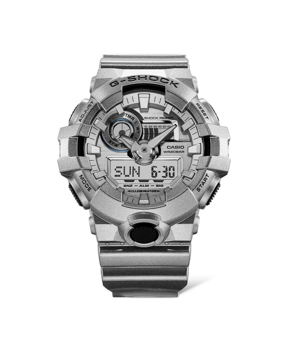 RELOJ ANÁLOGO DIGITAL PARA HOMBRE CASIO G-SHOCK GA-700FF-8ADR - GRIS