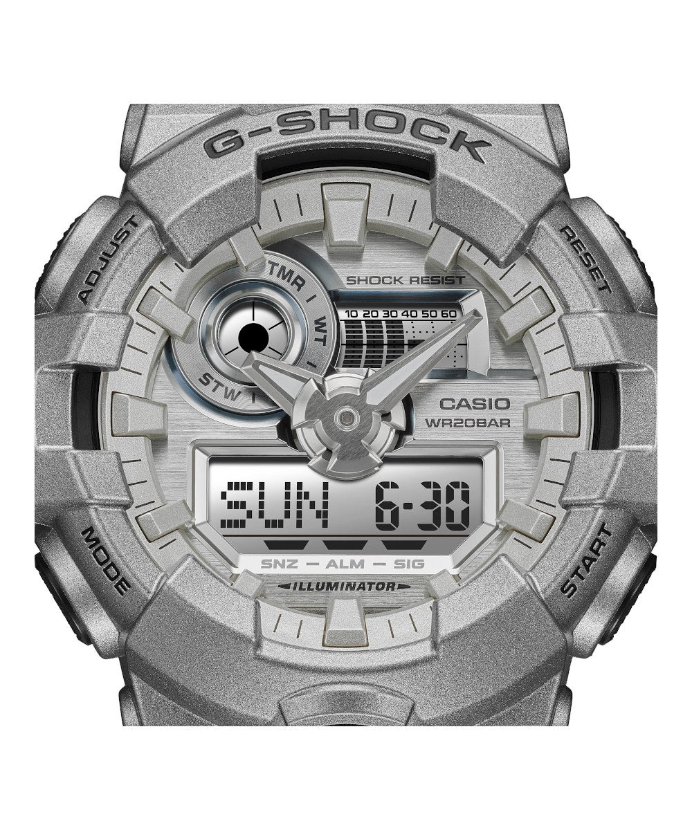 RELOJ ANÁLOGO DIGITAL PARA HOMBRE CASIO G-SHOCK GA-700FF-8ADR - GRIS