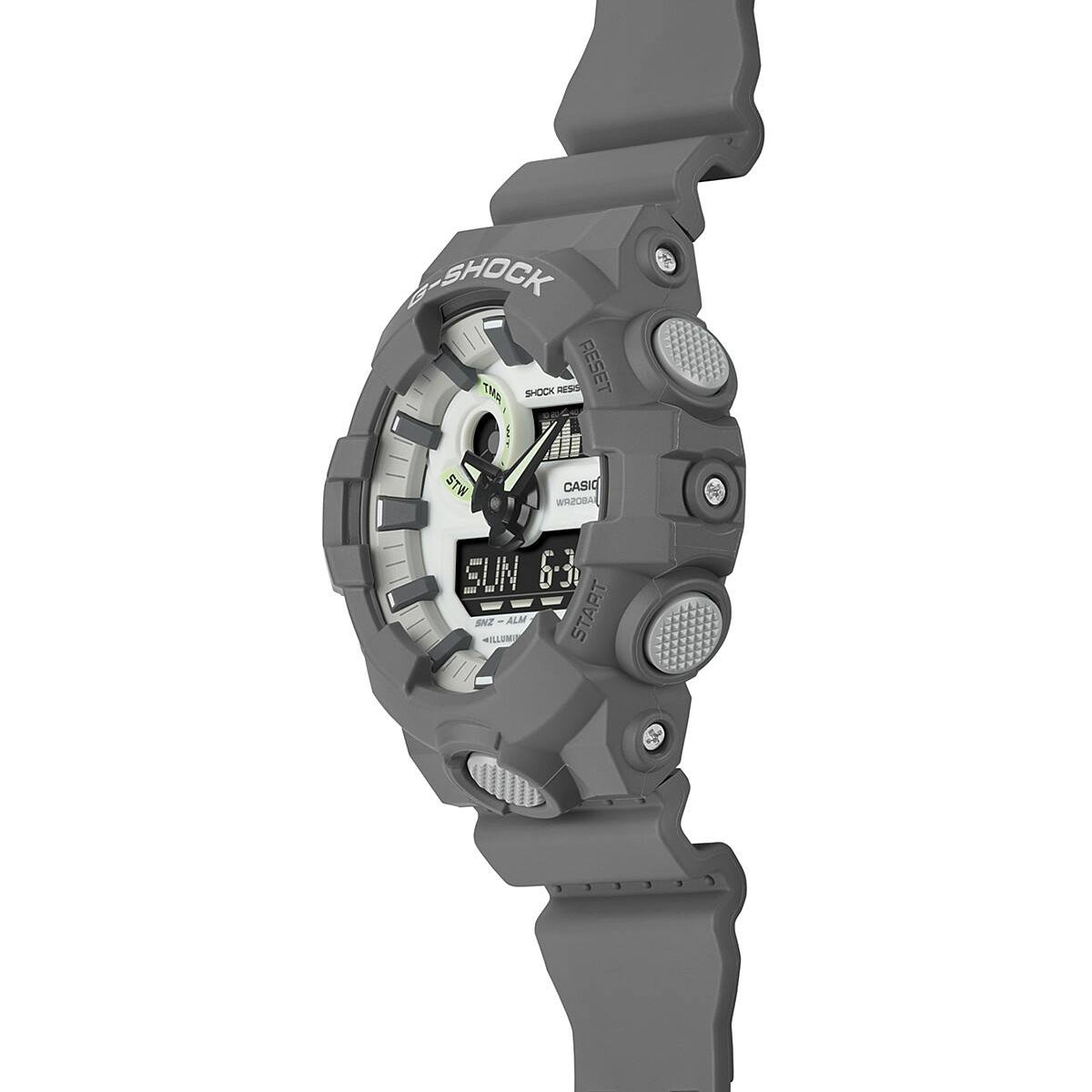 RELOJ ANÁLOGO DIGITAL PARA HOMBRE CASIO G-SHOCK GA-700HD-8ADR - GRIS