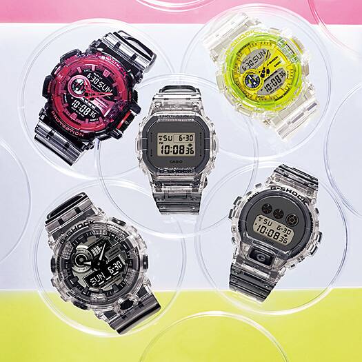 RELOJ ANÁLOGO DIGITAL PARA HOMBRE CASIO G-SHOCK GA-700SK-1ADR - NEGRO