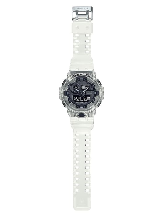 RELOJ ANÁLOGO DIGITAL PARA HOMBRE CASIO G-SHOCK GA-700SKE-7ADR - BLANCO