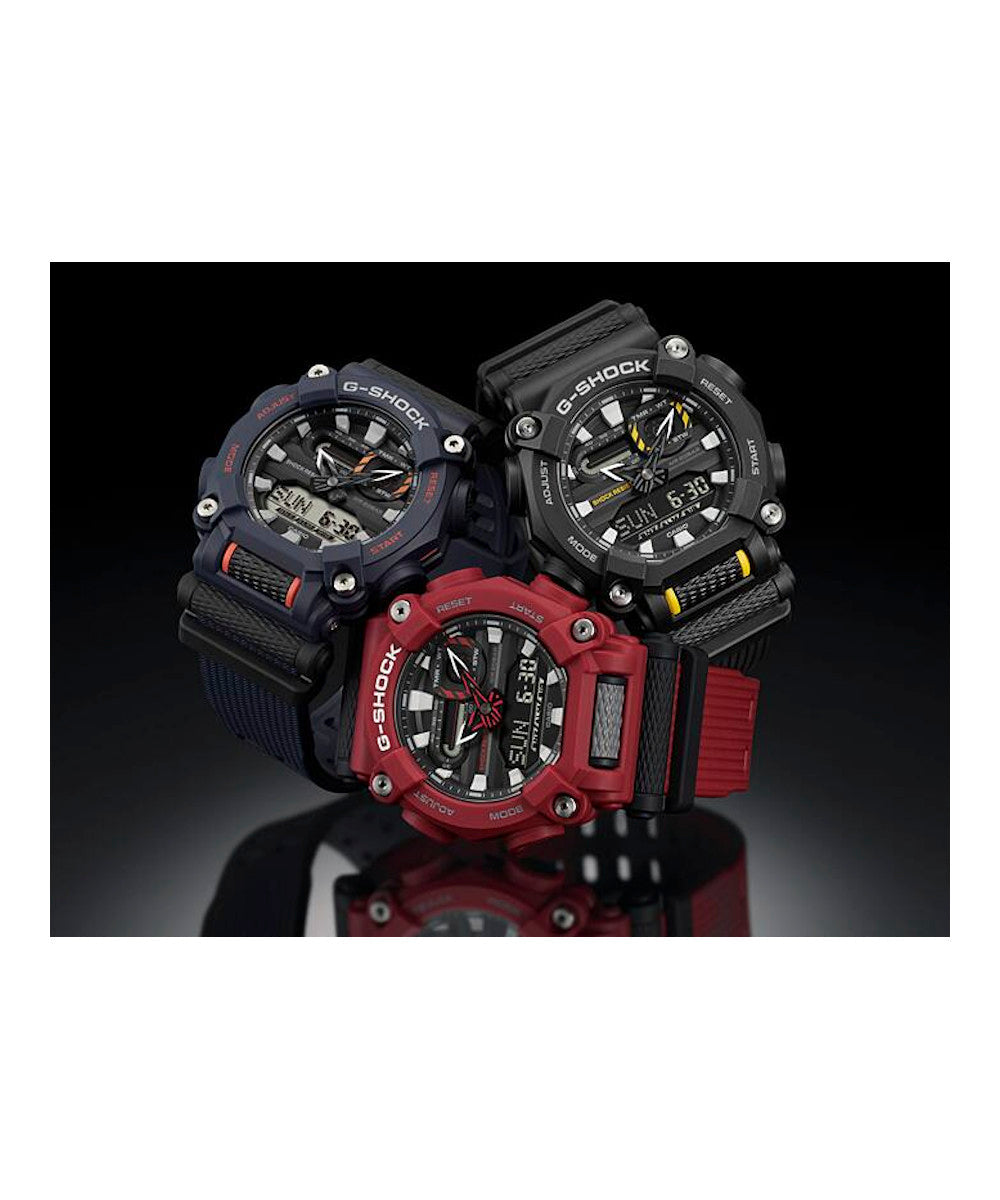 RELOJ ANÁLOGO DIGITAL PARA HOMBRE CASIO G-SHOCK GA-900-1ADR - NEGRO