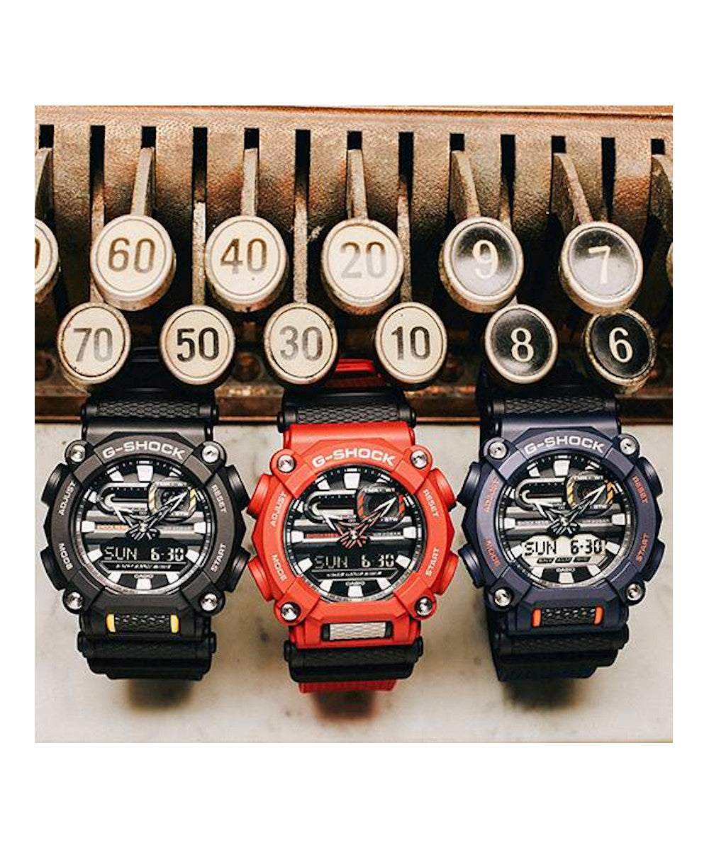 RELOJ ANÁLOGO DIGITAL PARA HOMBRE CASIO G-SHOCK GA-900-1ADR - NEGRO