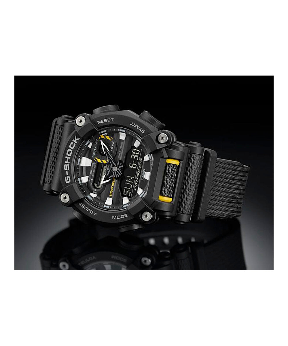 RELOJ ANÁLOGO DIGITAL PARA HOMBRE CASIO G-SHOCK GA-900-1ADR - NEGRO