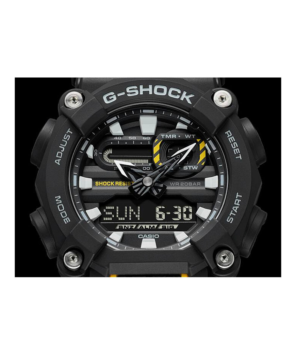 RELOJ ANÁLOGO DIGITAL PARA HOMBRE CASIO G-SHOCK GA-900-1ADR - NEGRO