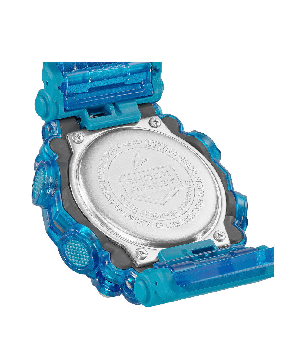 RELOJ ANÁLOGO DIGITAL PARA HOMBRE CASIO G-SHOCK GA-900SKL-2ADR - AZUL