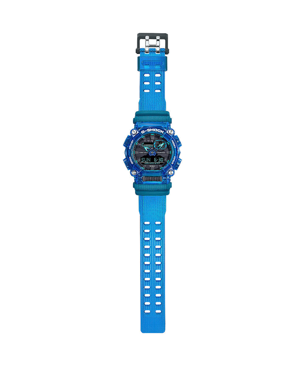 RELOJ ANÁLOGO DIGITAL PARA HOMBRE CASIO G-SHOCK GA-900SKL-2ADR - AZUL