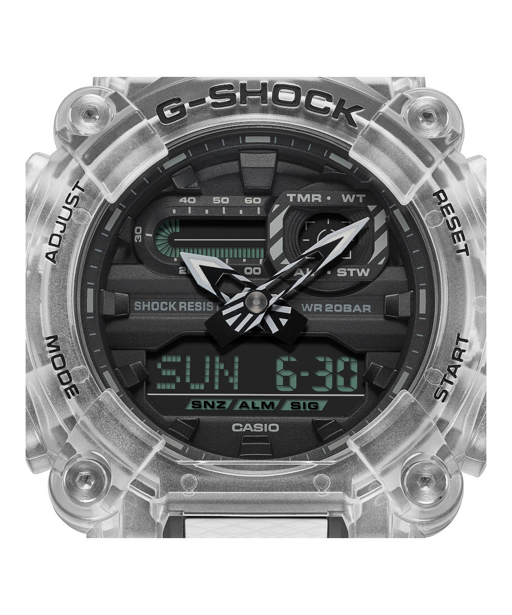 RELOJ ANÁLOGO DIGITAL PARA HOMBRE CASIO G-SHOCK GA-900SKL-7ADR - BLANCO
