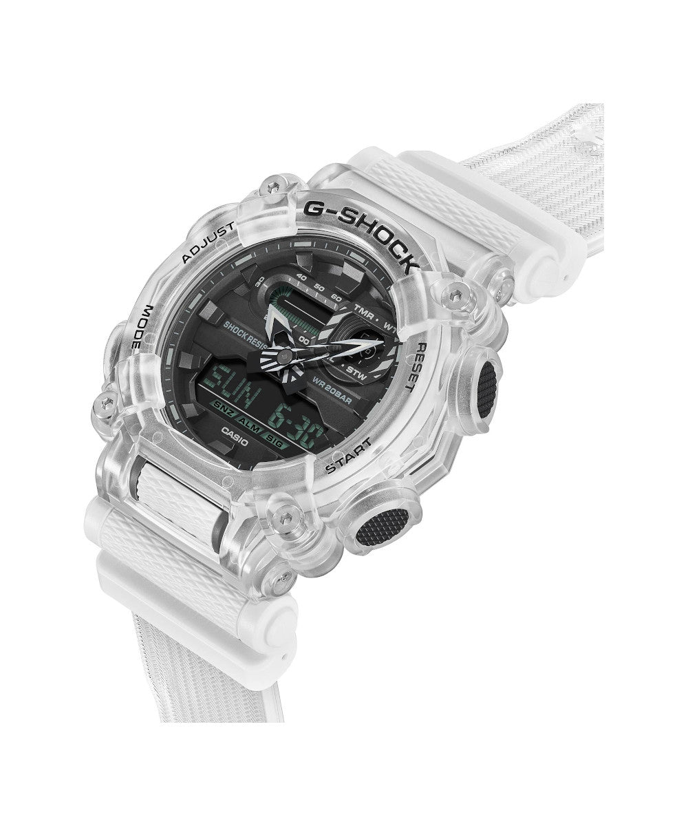 RELOJ ANÁLOGO DIGITAL PARA HOMBRE CASIO G-SHOCK GA-900SKL-7ADR - BLANCO