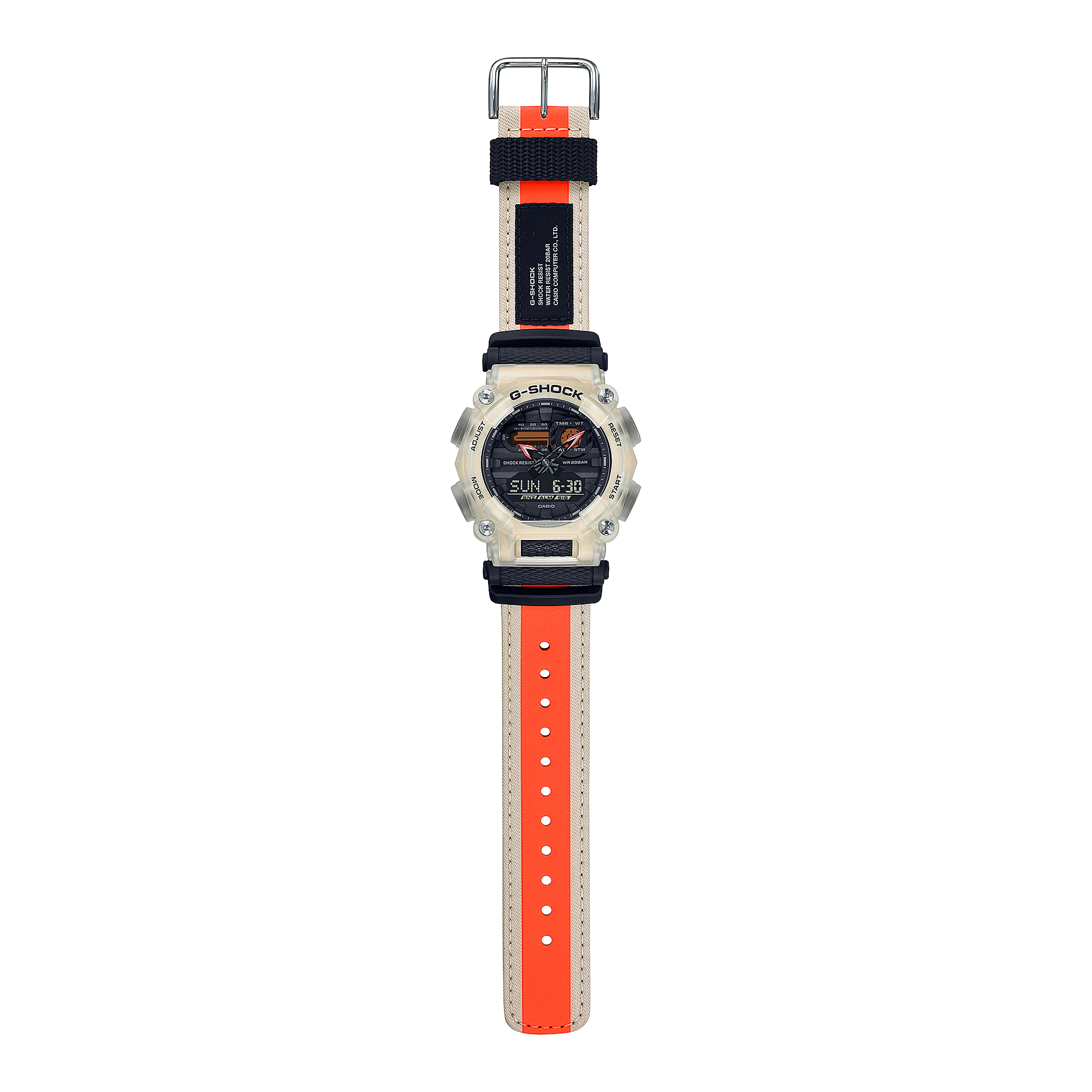 RELOJ ANÁLOGO DIGITAL PARA HOMBRE CASIO G-SHOCK GA-900TS-4ADR - ROJO