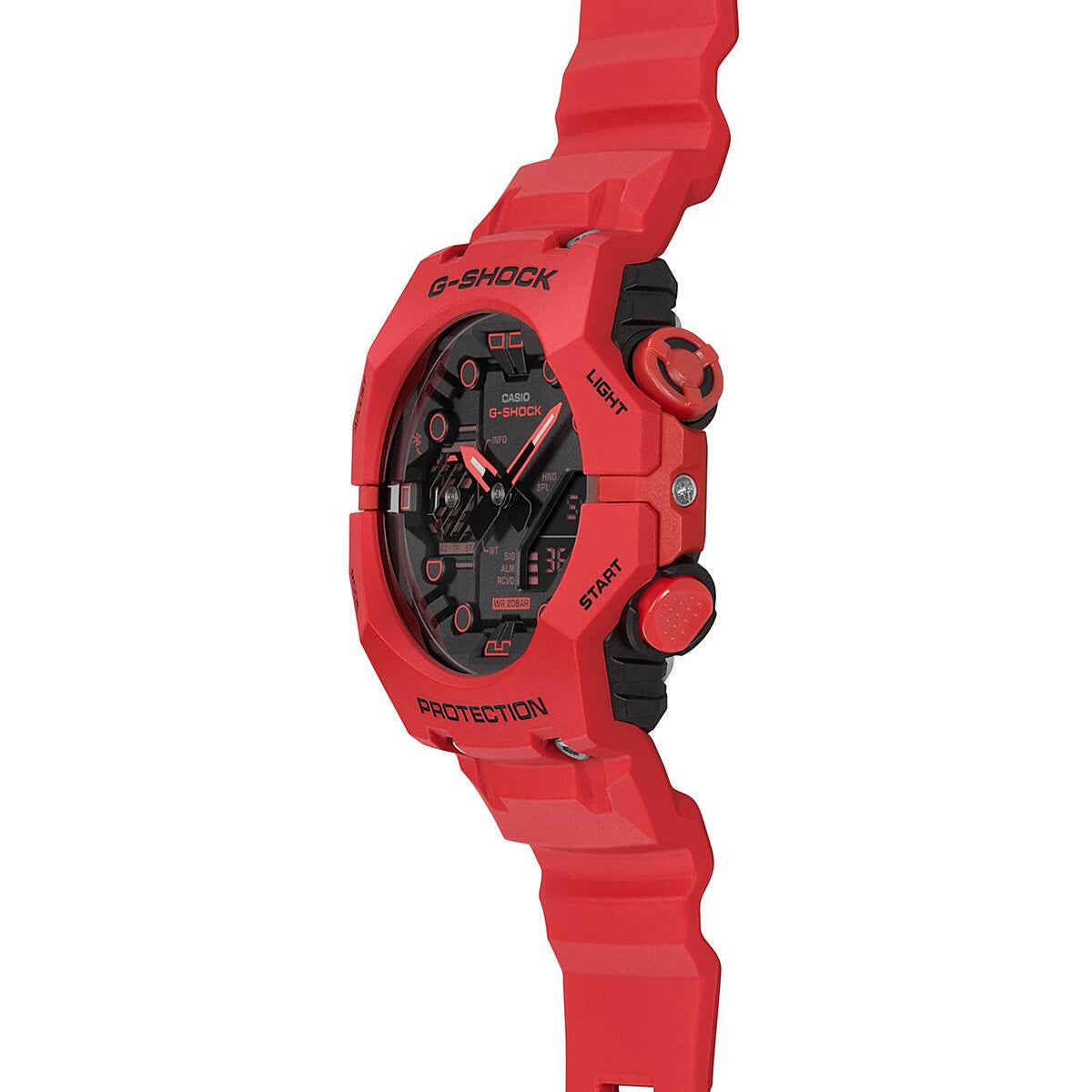 RELOJ ANÁLOGO DIGITAL PARA HOMBRE CASIO G-SHOCK GA-B001-4ADR - ROJO