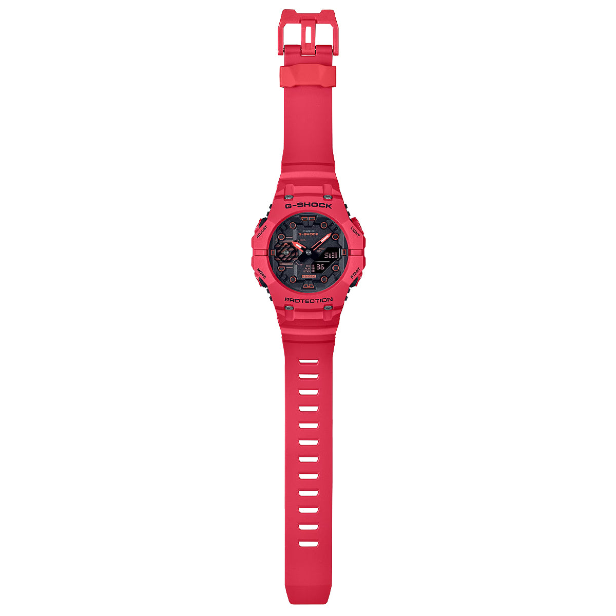 RELOJ ANÁLOGO DIGITAL PARA HOMBRE CASIO G-SHOCK GA-B001-4ADR - ROJO