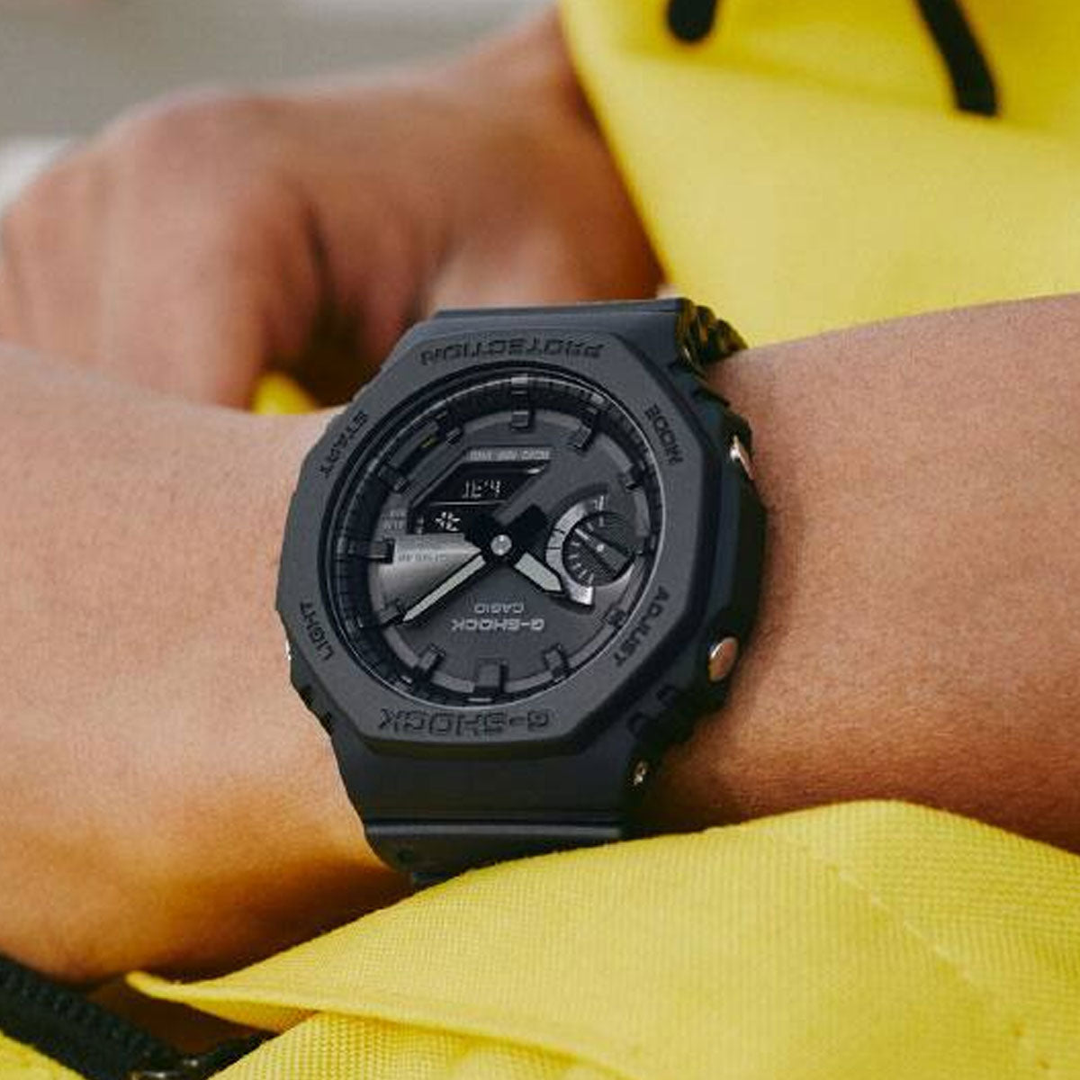 RELOJ ANÁLOGO DIGITAL PARA HOMBRE CASIO G-SHOCK GA-B2100-1A1DR - NEGRO