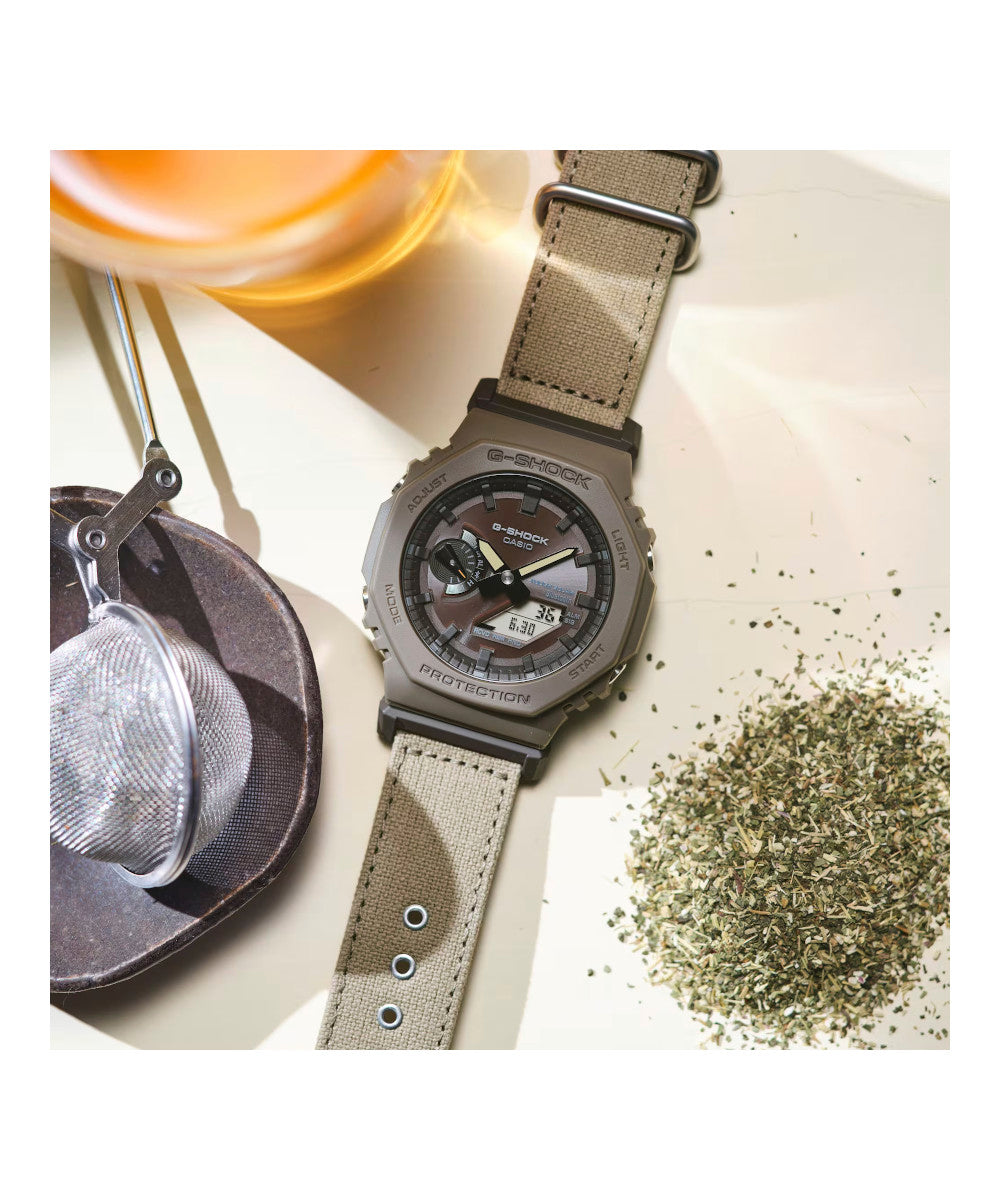 RELOJ CASIO G-SHOCK GA-B2100CT-5ADR- CAFÉ