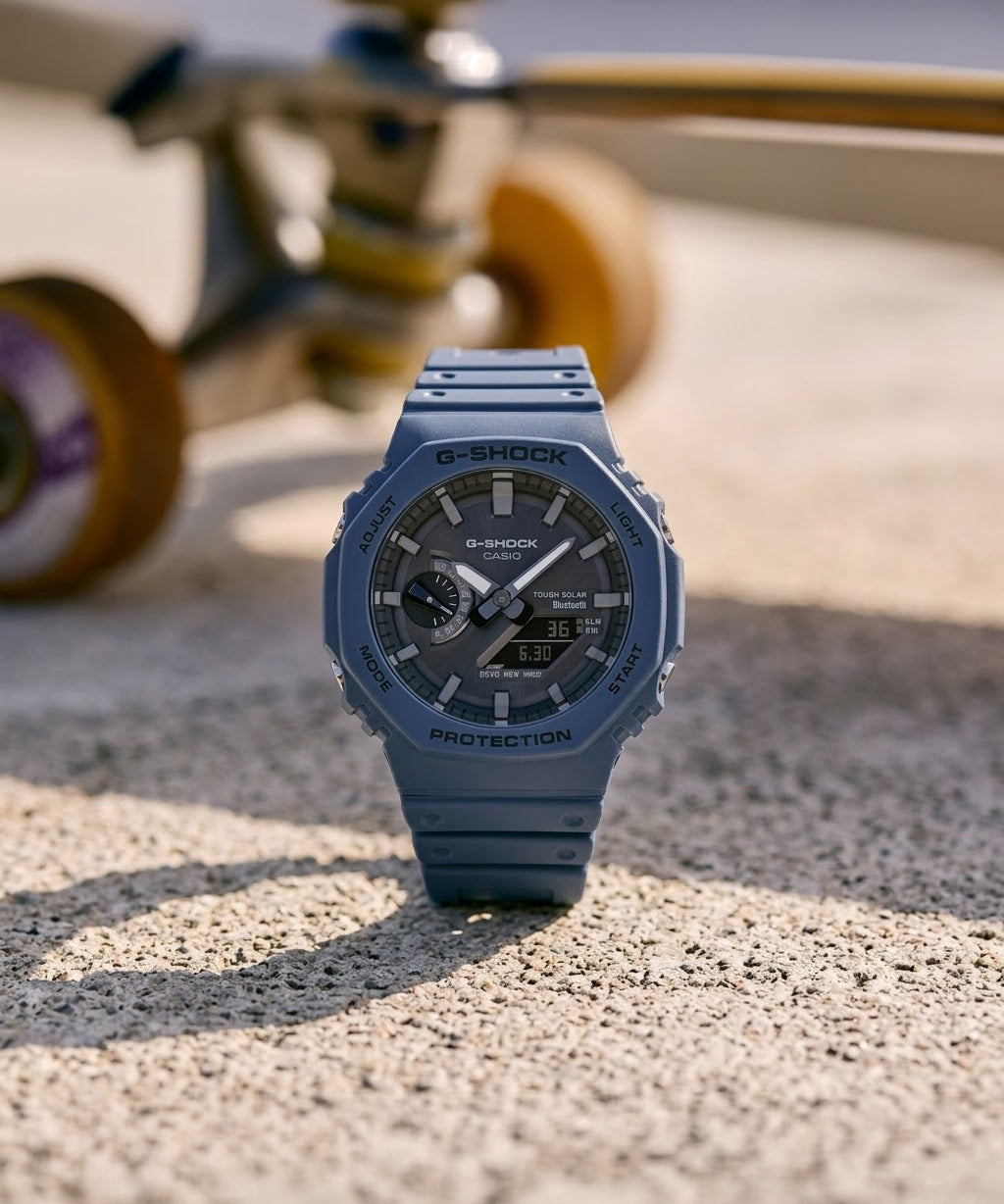 RELOJ ANÁLOGO DIGITAL PARA HOMBRE CASIO G-SHOCK GA-B2100-2ADR - AZUL
