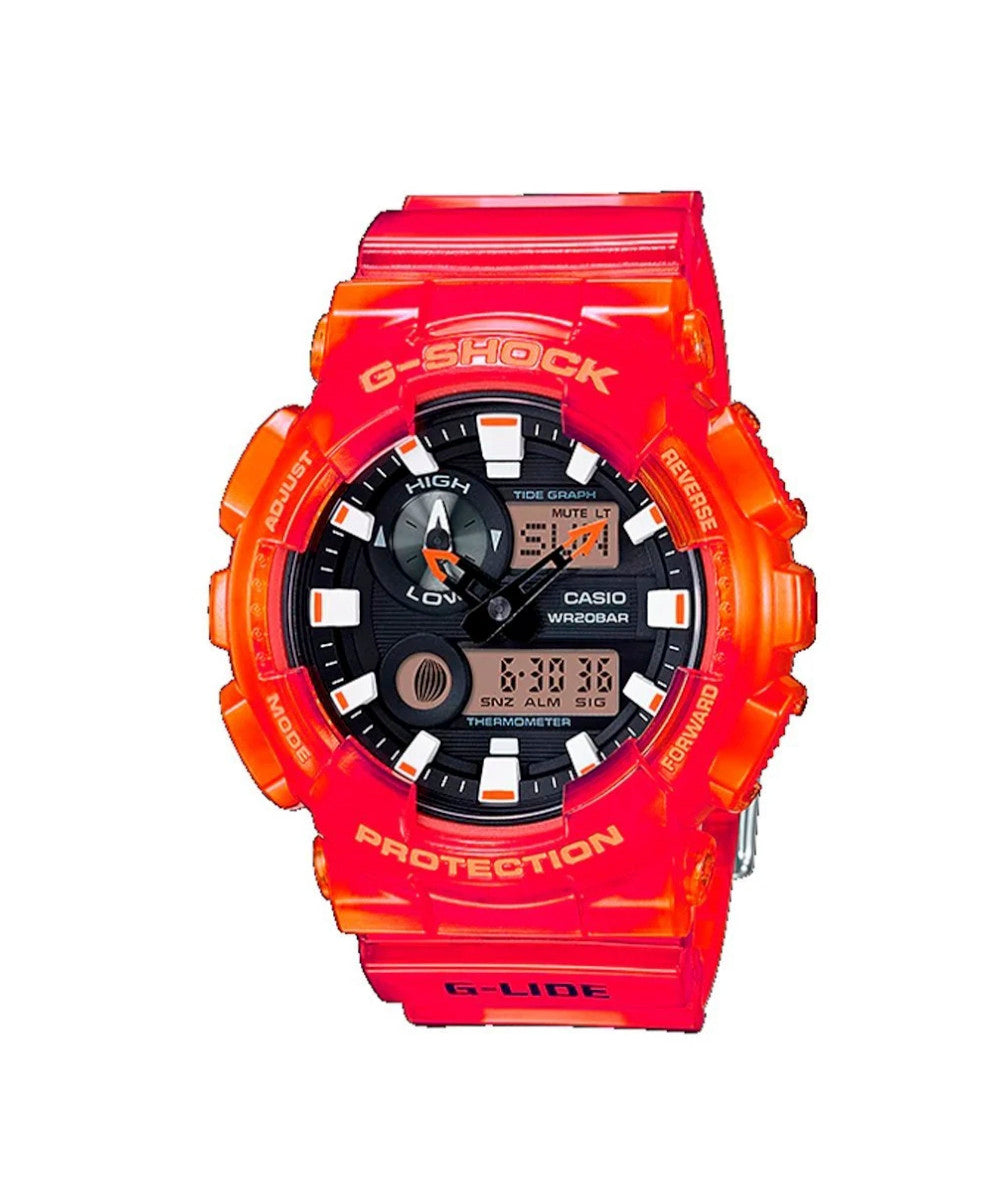 RELOJ CASIO G-SHOCK GAX-100MSA-4ADR- ROJO