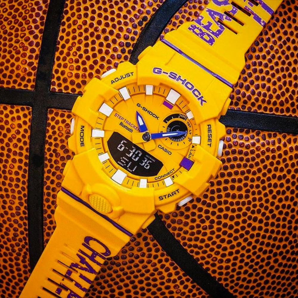 CASIO G-SHOCK GBA-800DG-9ADR – RELOJ ANÁLOGO DIGITAL PARA HOMBRE – AMARILLO