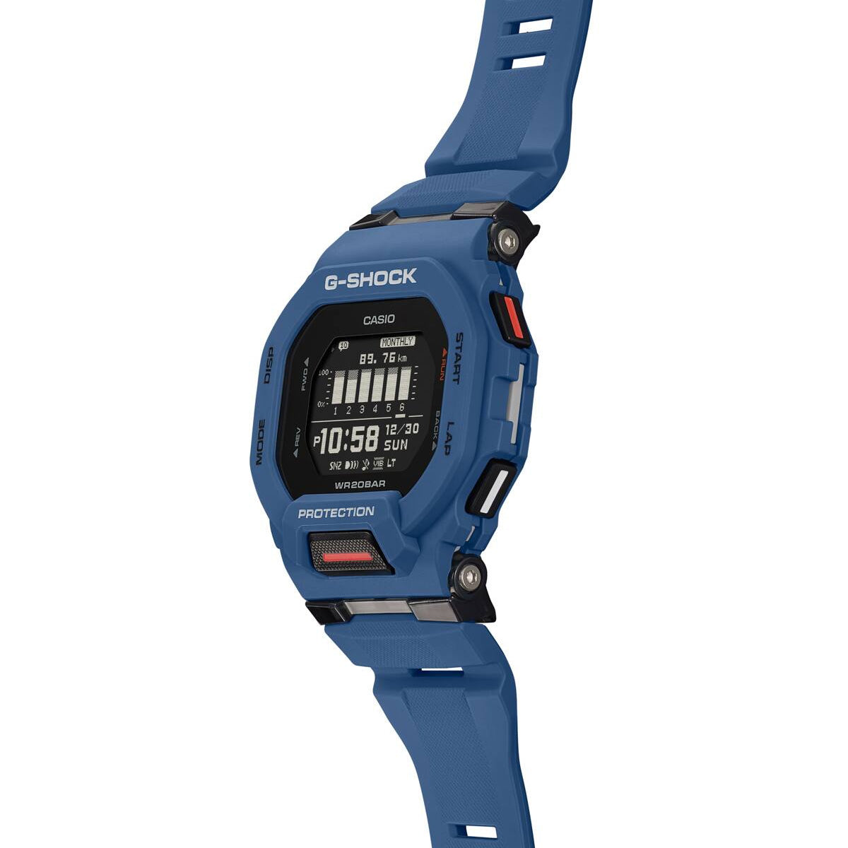 RELOJ DIGITAL PARA HOMBRE CASIO G-SHOCK GBD-200-2DR - AZUL