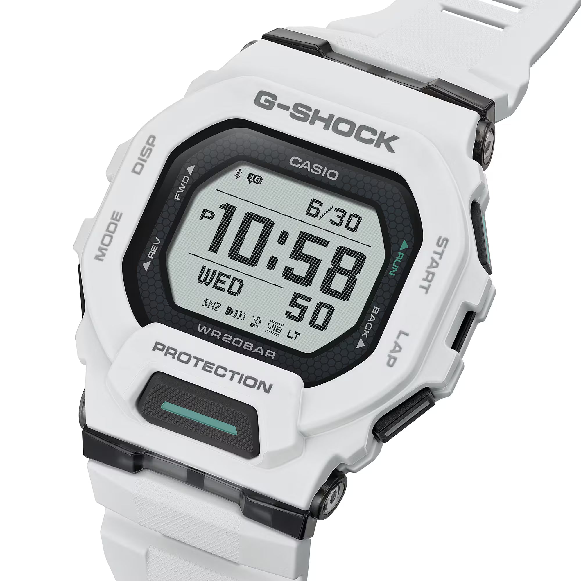 GBD-200-7DR RELOJ CASIO G-SHOCK - BLANCO