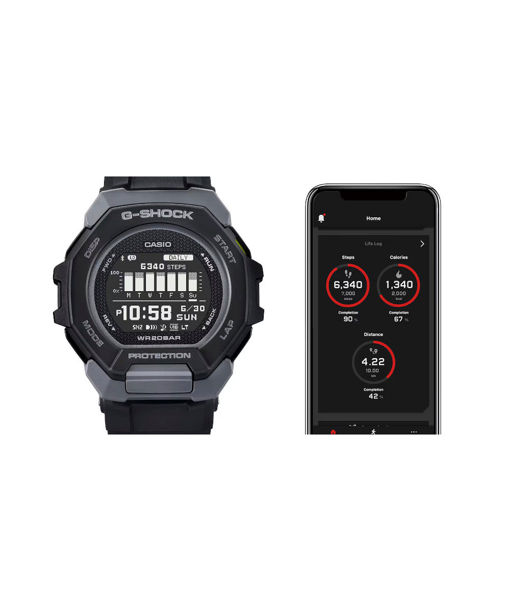 RELOJ CASIO G-SHOCK GBD-300-1DR- NEGRO