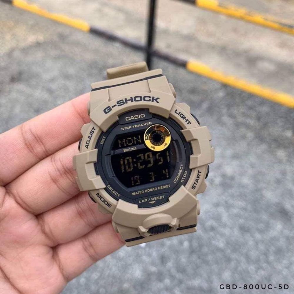 RELOJ DIGITAL PARA HOMBRE CASIO G-SHOCK GBD-800UC-5DR - MARRÓN