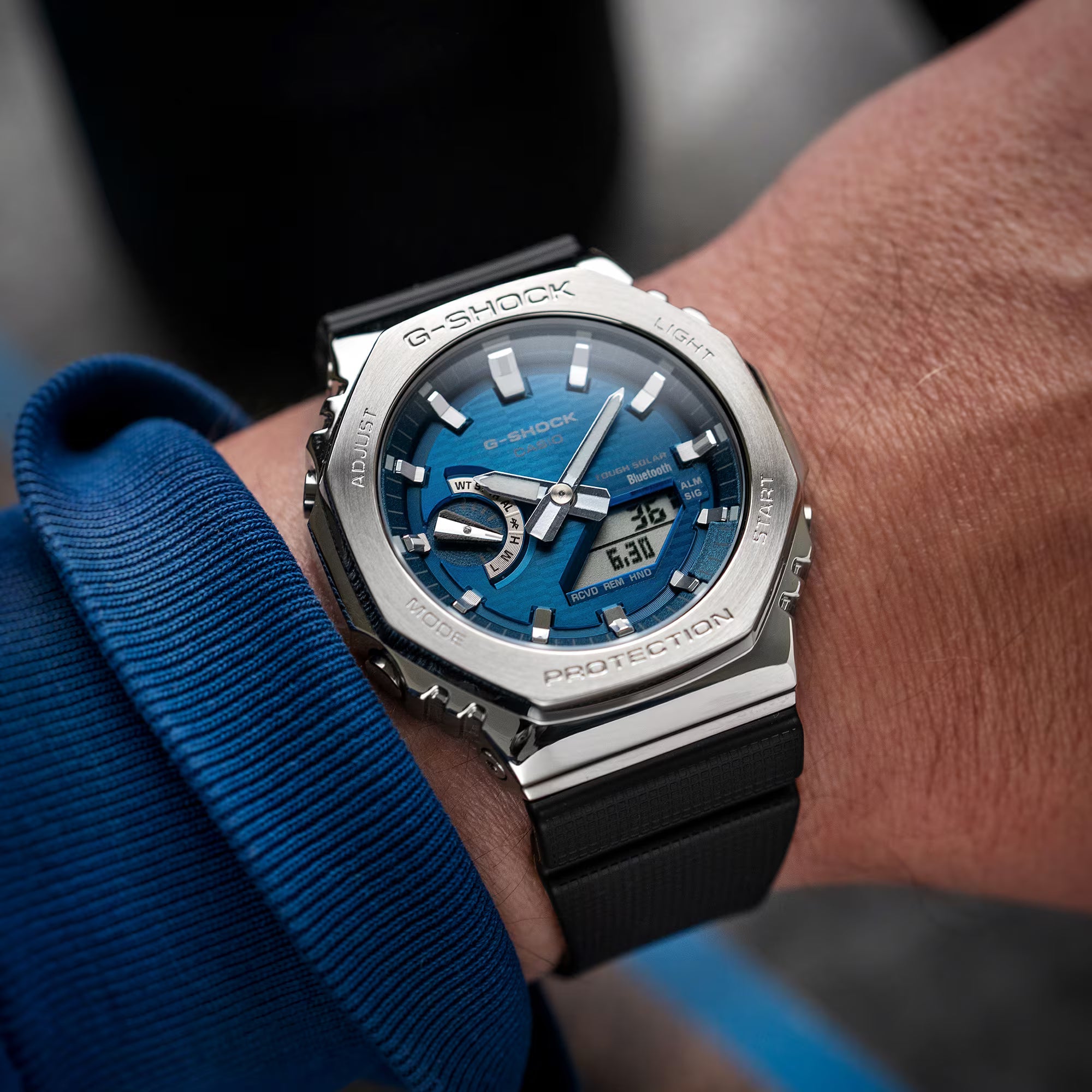 RELOJ CASIO G-SHOCK GBM-2100A-2BDR - AZUL