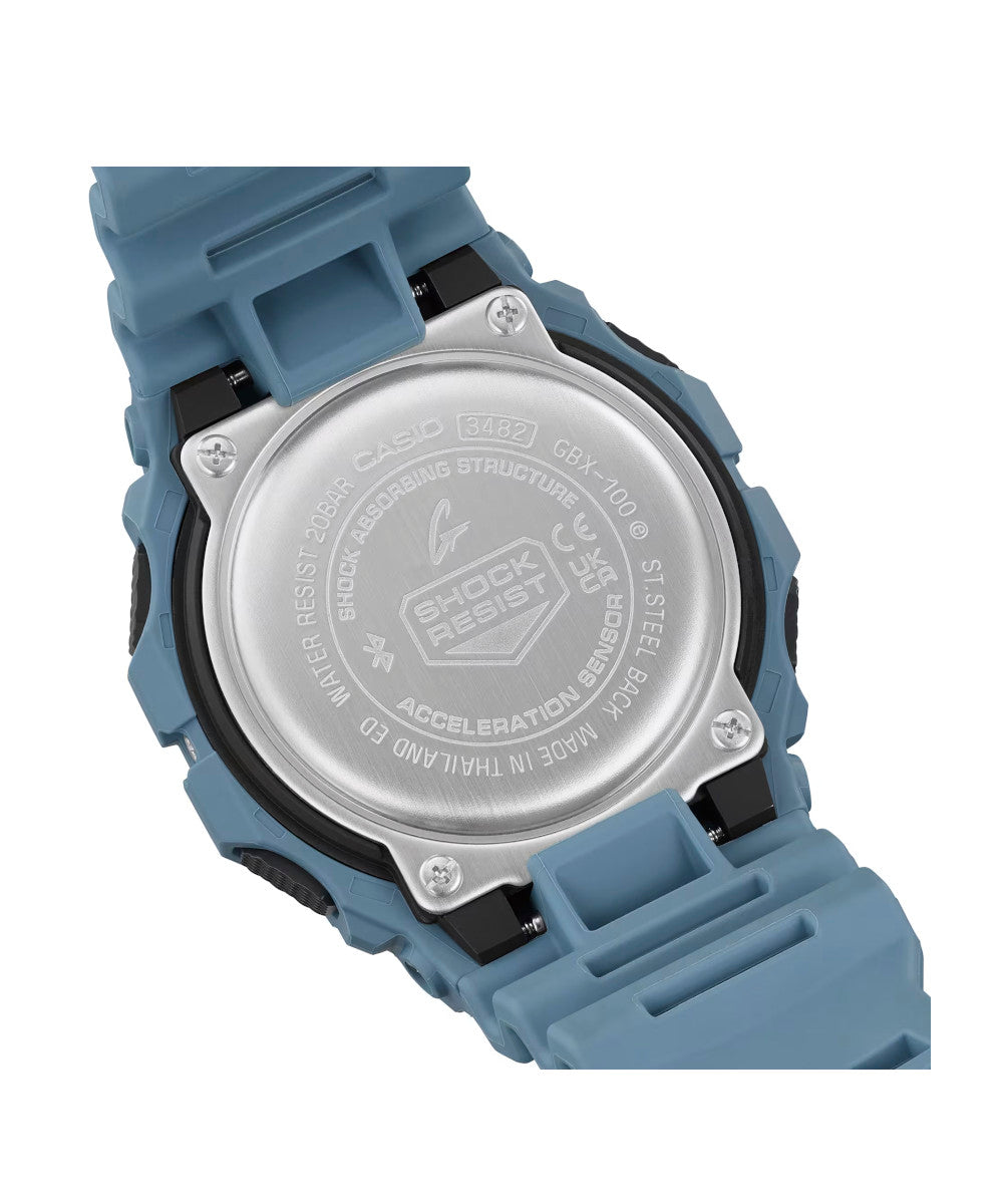 RELOJ CASIO G-SHOCK GBX-100-2ADR- AZUL
